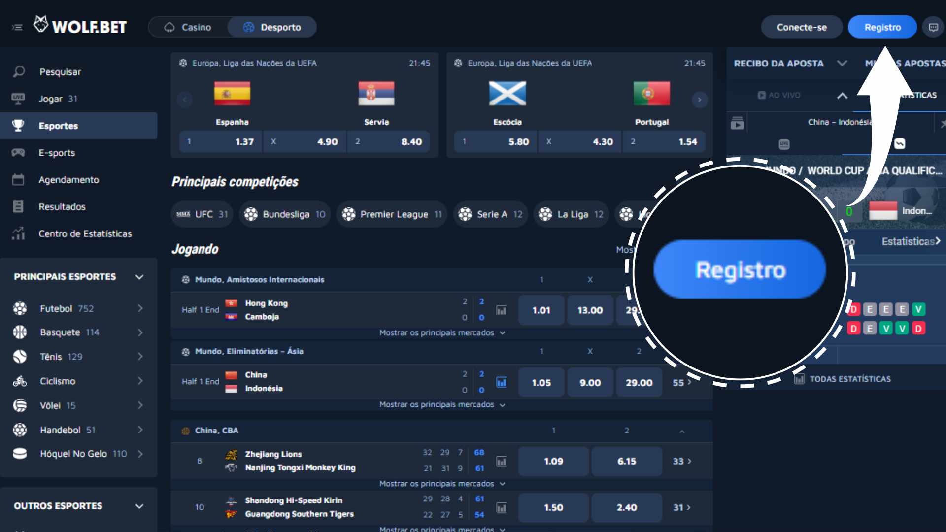 website casino sbobet
